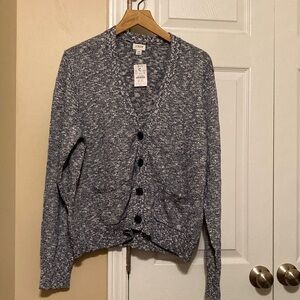 JCrew Factory beach cardigan sweater